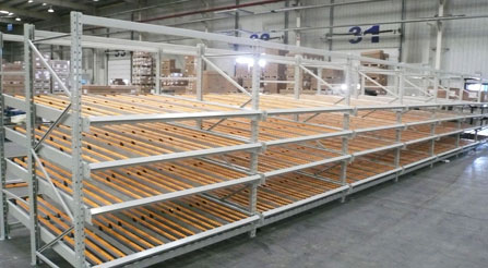 流利式貨架優(yōu)勢展示